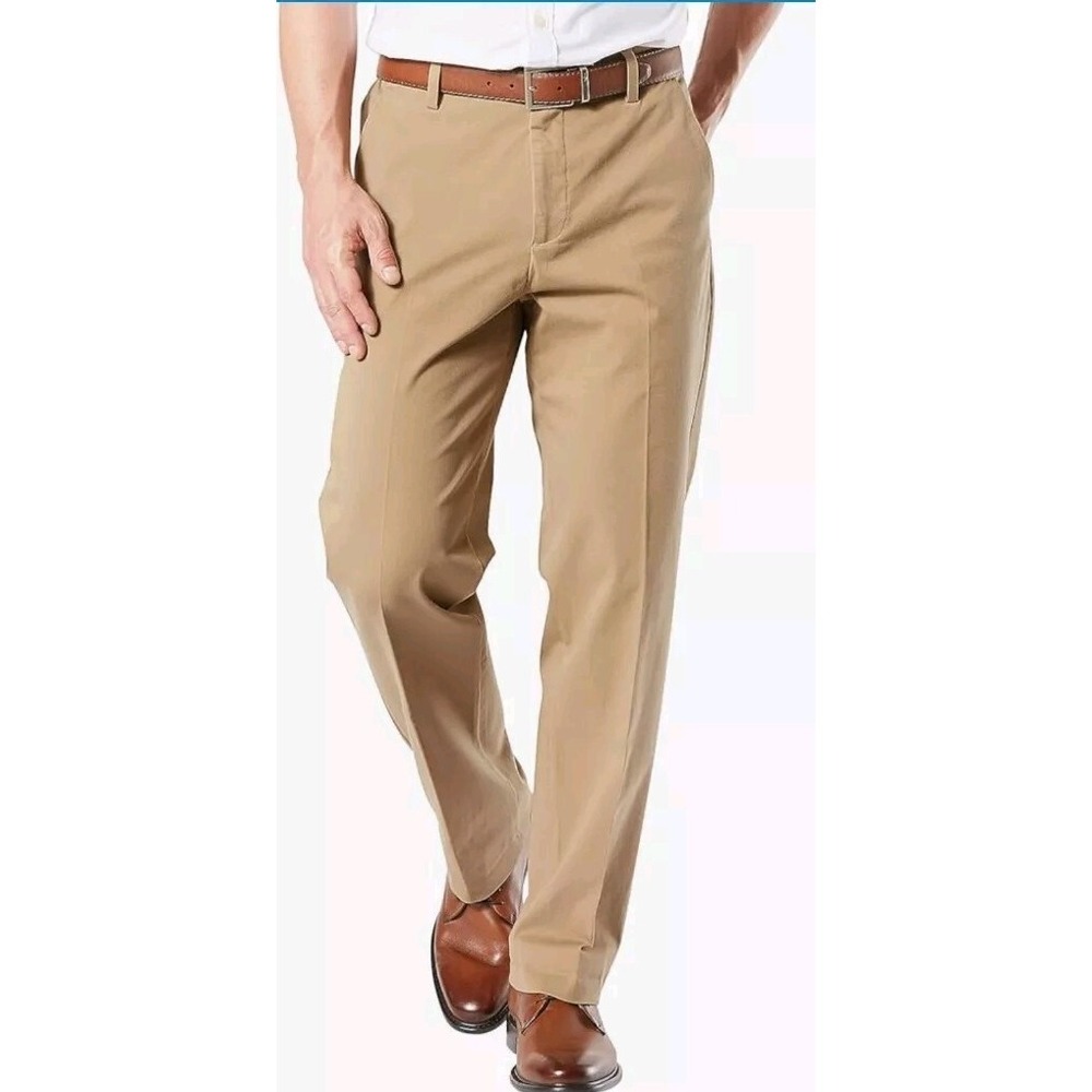 NEW Dockers Men's Classic Fit Smart 360 flex Workday Chino Pants  32x34
